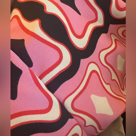 ZARA PINK GEOMETRIC PIRINT MAXI DRESS BLOGGER FAV - Picture 14 of 16